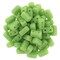 Czechmate 3mm X 6mm Brick Glass Czech Two Hole Bead, Matte Honeydew